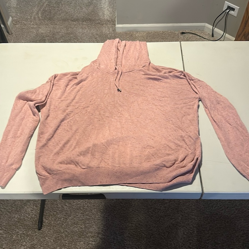 Stitches and Stripes Hooded Sweater